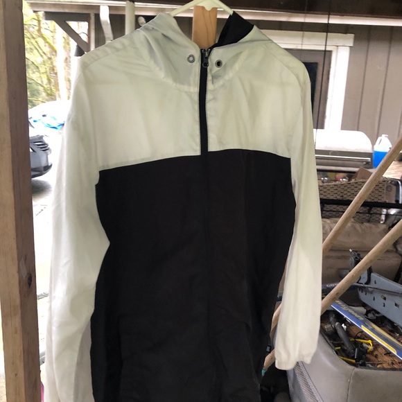 Beautiful Giant Mens Hooded Windbreaker Zip Jacket - Picture 11 of 16